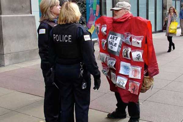 Art for Sale man