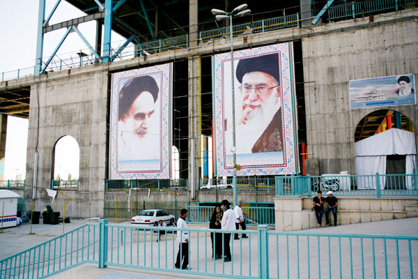 iran street scene