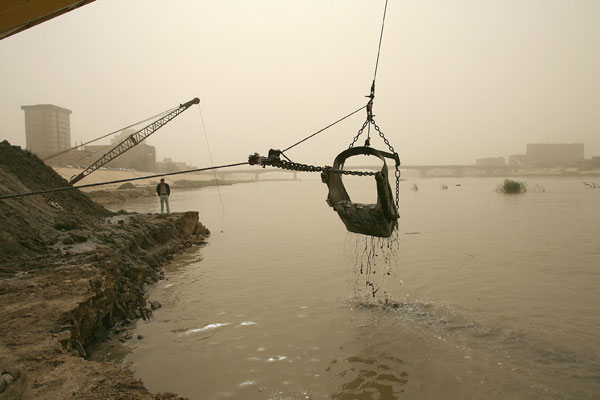 Tigris river cleaning