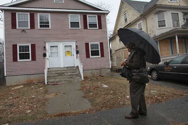 foreclosed home