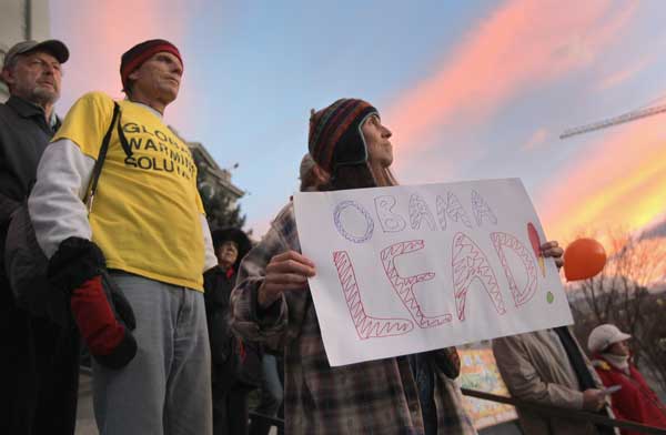 Carbon Emission Protest