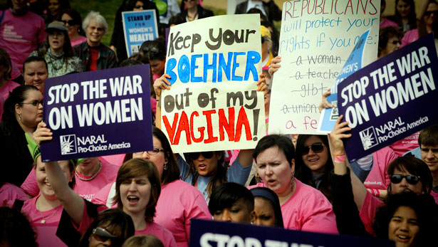 Stand Up for Women's Health Rally