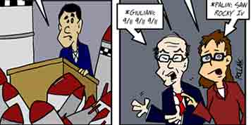 Cartoon by August Pollak
