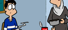 Cartoon by August Pollak