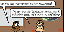 Cartoon by August Pollak