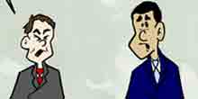 Cartoon by August Pollak