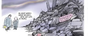 Cartoon by Miles Kampf-Lassin