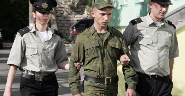 Georgian police officers