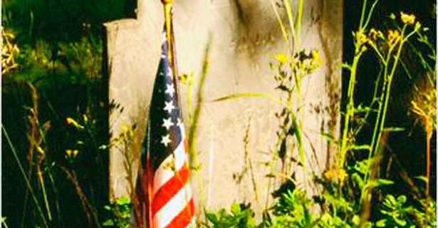 grave flag