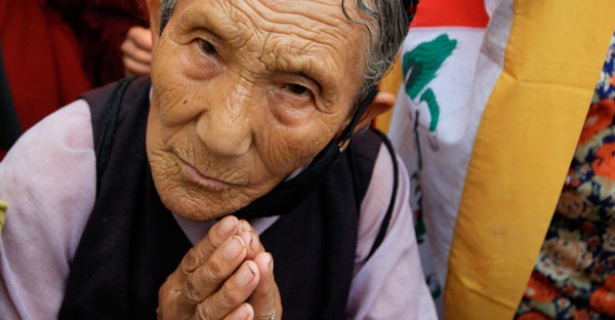 Tibetan monk
