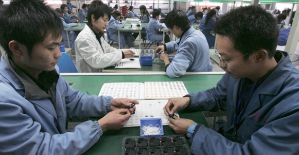 factory workers
