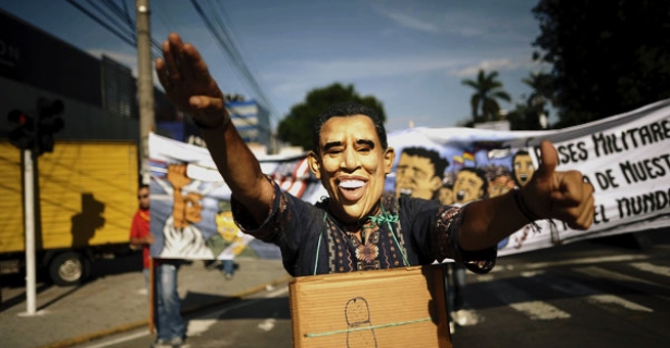 latin protester