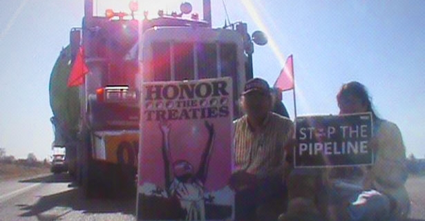 pipeline protest