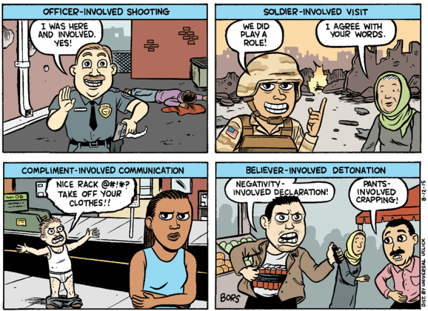 Dr. Trumplove In Syria - Comic By Matt Bors