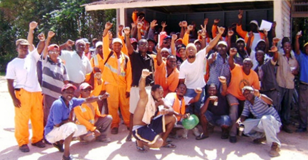 Guyana workers' strike