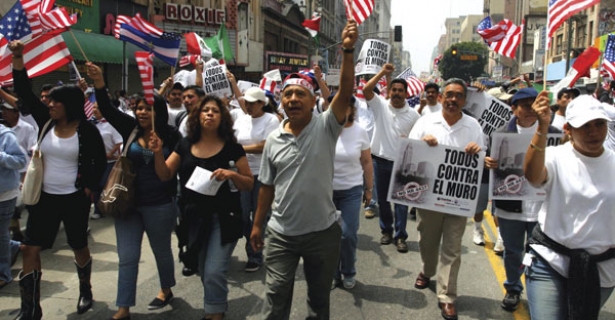 Immigrants rights march