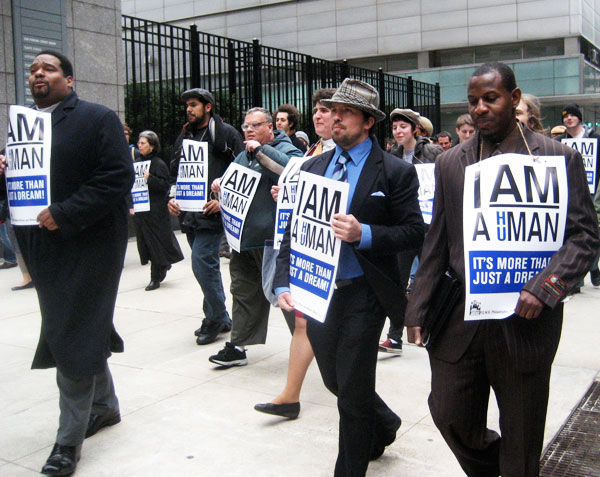 Philadelphia guard protest