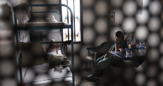 woman detainee