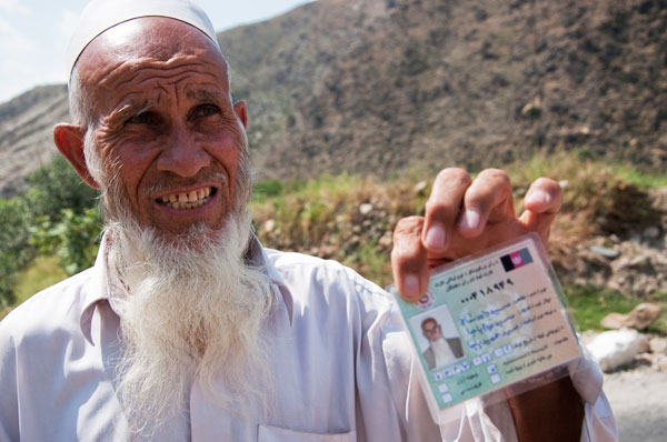 Afghan election official