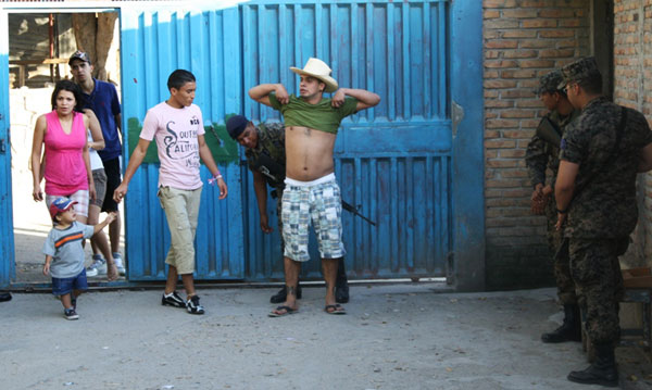 Honduran protesters