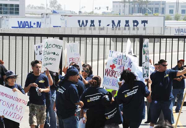 Wal-Mart protest