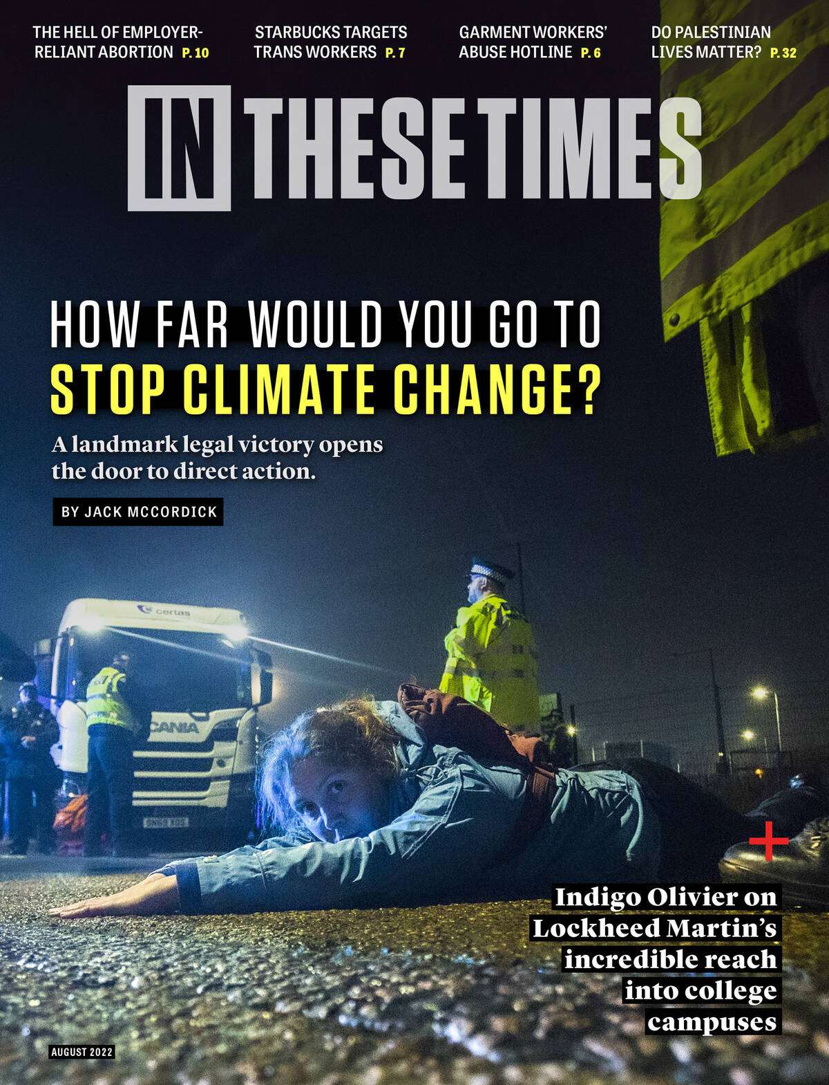 In These Times August 2022 Cover