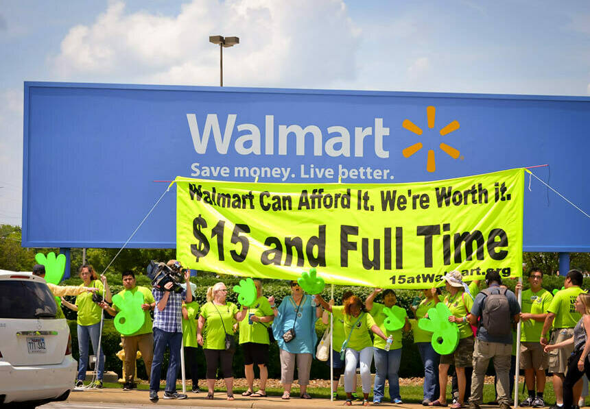 The Union Behind the Biggest Campaign Against Walmart in History May Be