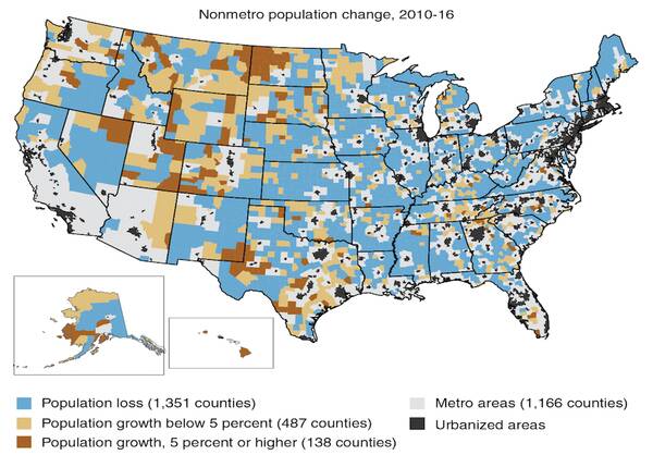 Rural America’s Population is Shrinking for the First Time Ever - In ...