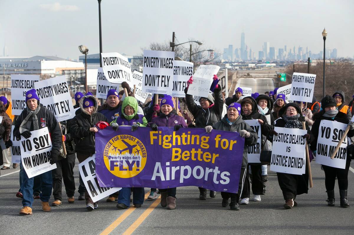 After Threatening To Strike, NYC Airport Workers Win Union Agreement