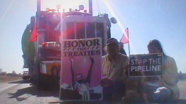 pipeline protest
