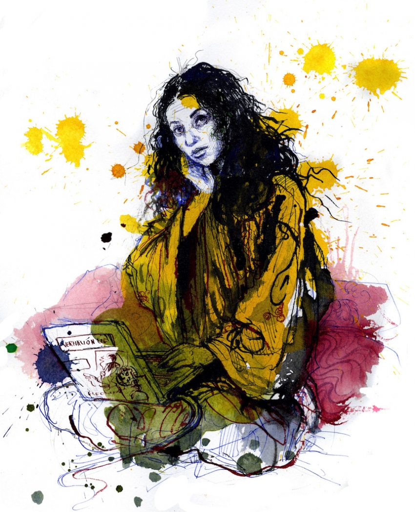 Artist Molly Crabapple On Refusing Lena Dunham Sketching Occupy