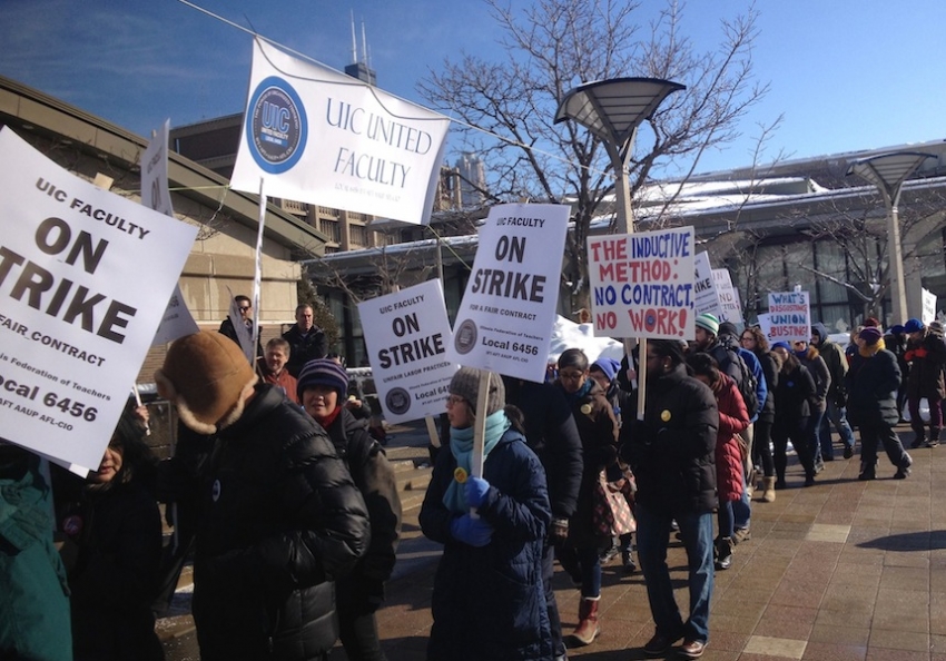 UIC Faculty Rekindle Fight for Public Education With Historic Strike